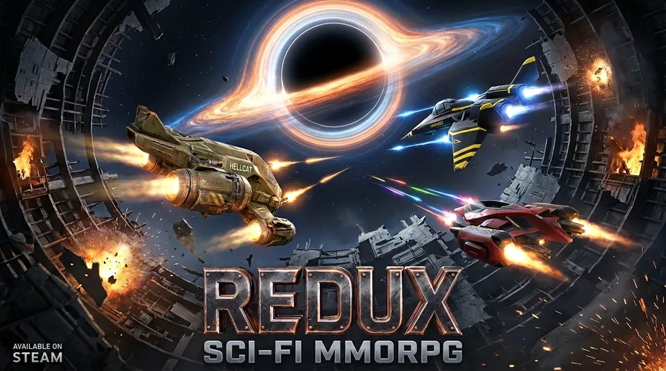 Subspace: Redux promotional art: a fleet in battle